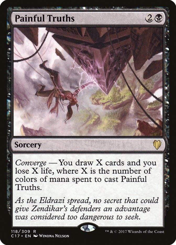 Magic: The Gathering MTG Single Painful Truths [Commander 2017]