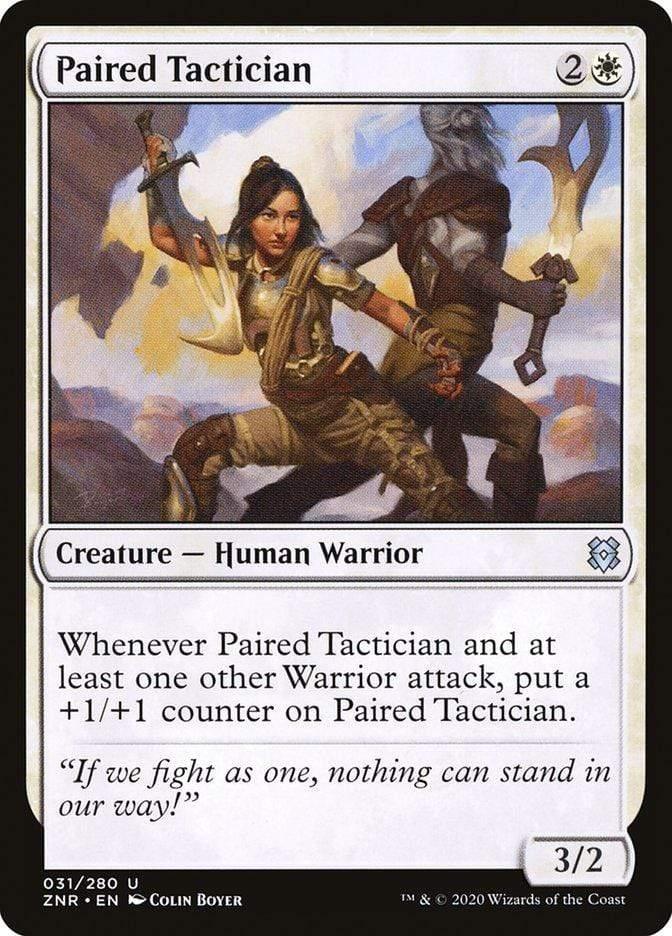 Magic: The Gathering MTG Single Paired Tactician [Zendikar Rising]