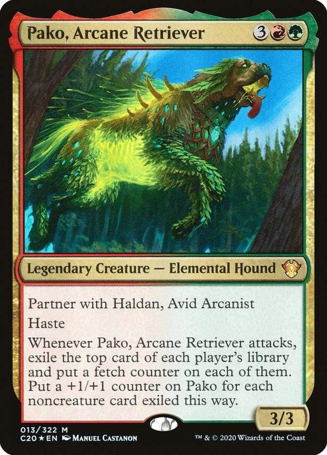 Magic: The Gathering MTG Single Pako, Arcane Retriever [Commander 2020]