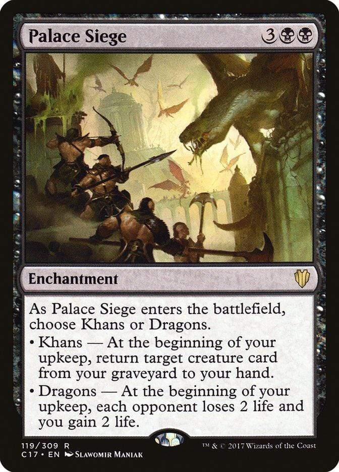 Magic: The Gathering MTG Single Palace Siege [Commander 2017]