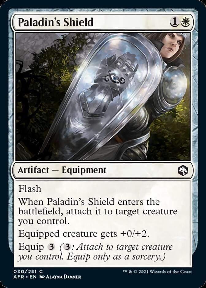 Magic: The Gathering MTG Single Paladin's Shield [Dungeons & Dragons: Adventures in the Forgotten Realms]