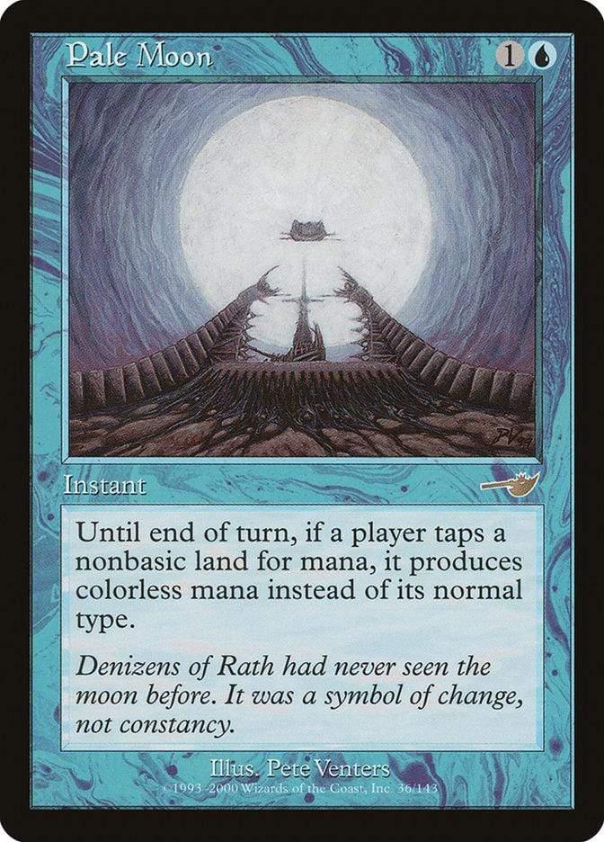 Magic: The Gathering MTG Single Pale Moon [Nemesis]