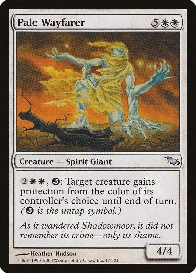 Magic: The Gathering MTG Single Pale Wayfarer [Shadowmoor]