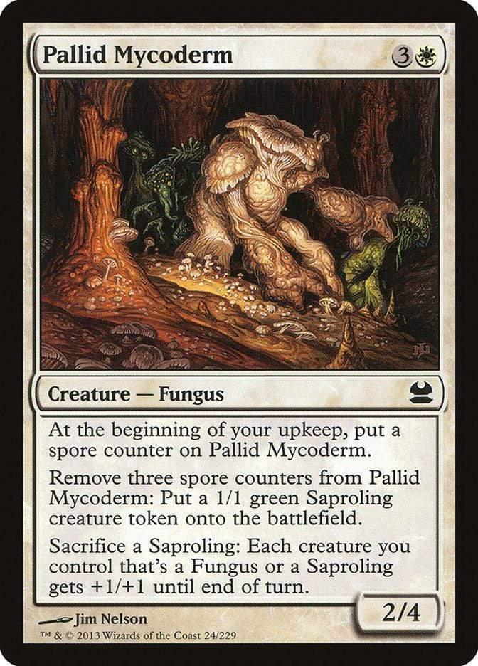 Magic: The Gathering MTG Single Pallid Mycoderm [Modern Masters]