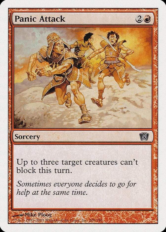 Magic: The Gathering MTG Single Panic Attack [Eighth Edition]