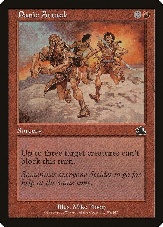 Magic: The Gathering MTG Single Panic Attack [Prophecy]