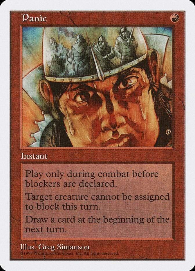 Magic: The Gathering MTG Single Panic [Fifth Edition]