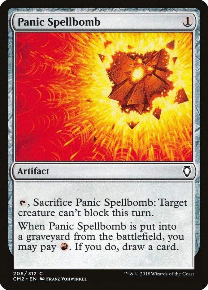 Magic: The Gathering MTG Single Panic Spellbomb [Commander Anthology Volume II]