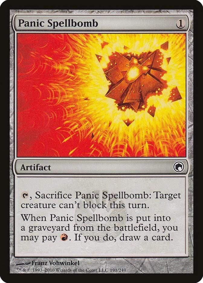 Magic: The Gathering MTG Single Panic Spellbomb [Scars of Mirrodin]