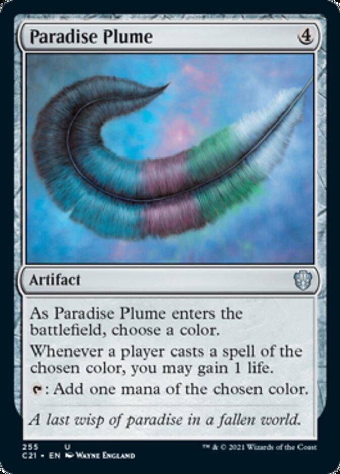 Magic: The Gathering MTG Single Paradise Plume [Commander 2021]