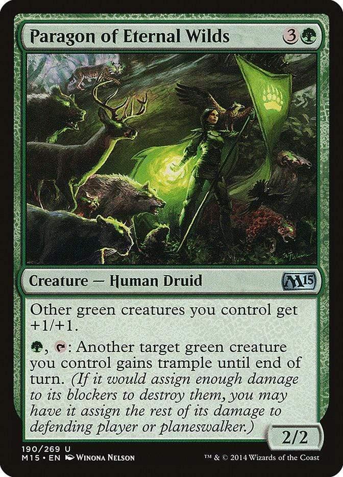 Magic: The Gathering MTG Single Paragon of Eternal Wilds [Magic 2015]