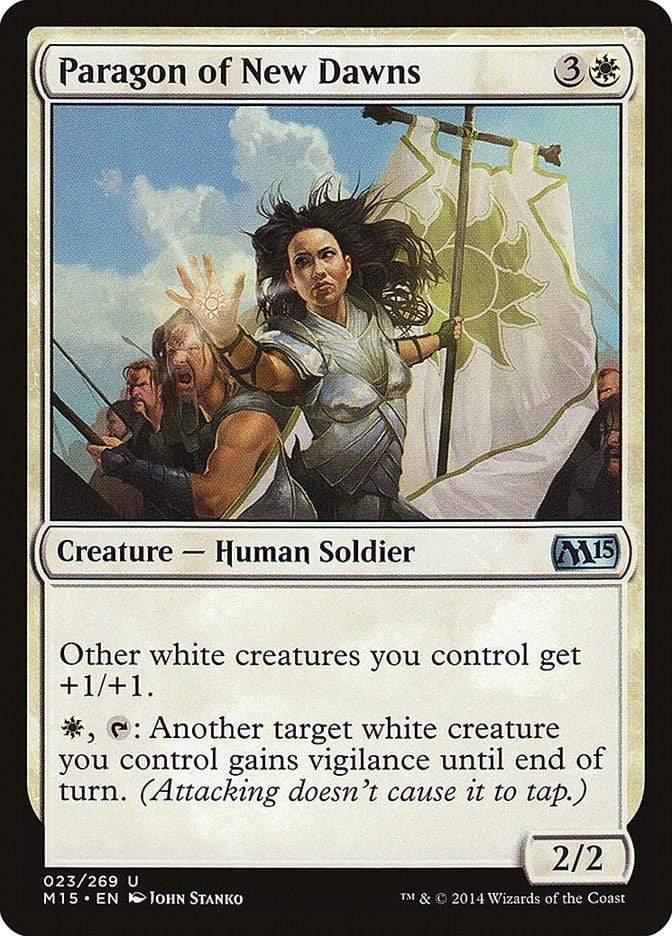 Magic: The Gathering MTG Single Paragon of New Dawns [Magic 2015]