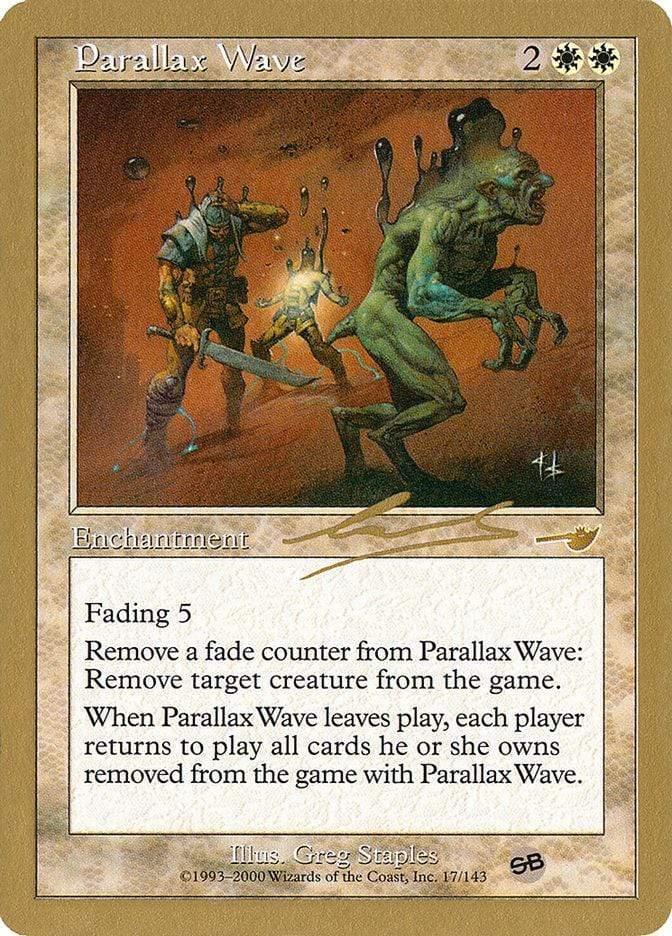 Magic: The Gathering MTG Single Parallax Wave [World Championship Decks 2000]