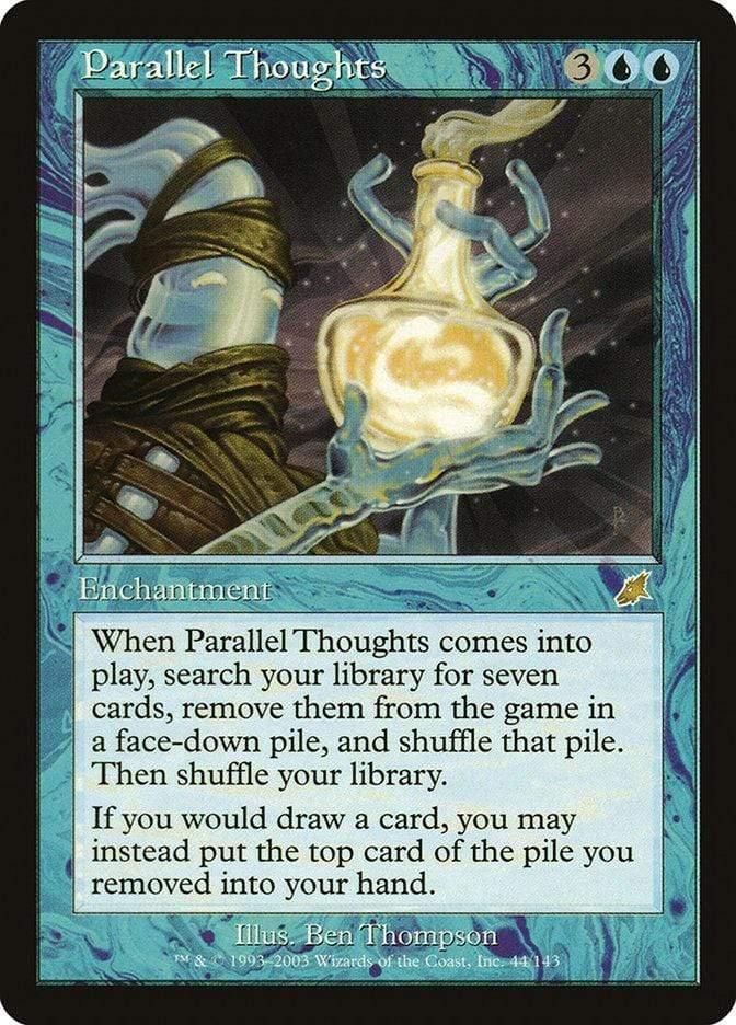 Magic: The Gathering MTG Single Parallel Thoughts [Scourge]