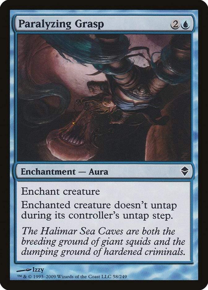 Magic: The Gathering MTG Single Paralyzing Grasp [Zendikar]