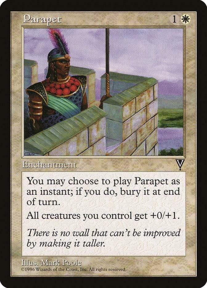 Magic: The Gathering MTG Single Parapet [Visions]
