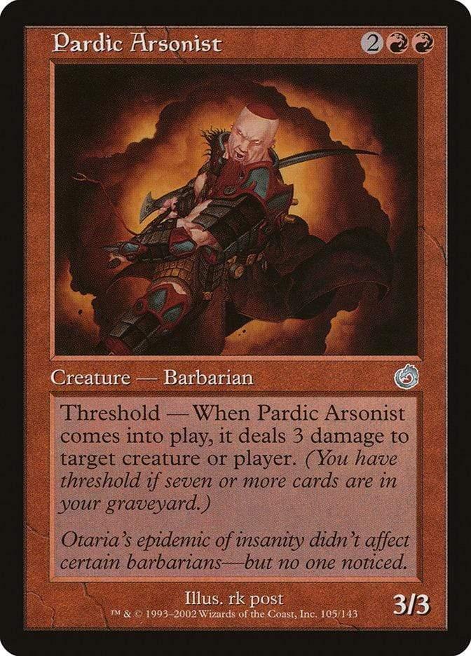 Magic: The Gathering MTG Single Pardic Arsonist [Torment]