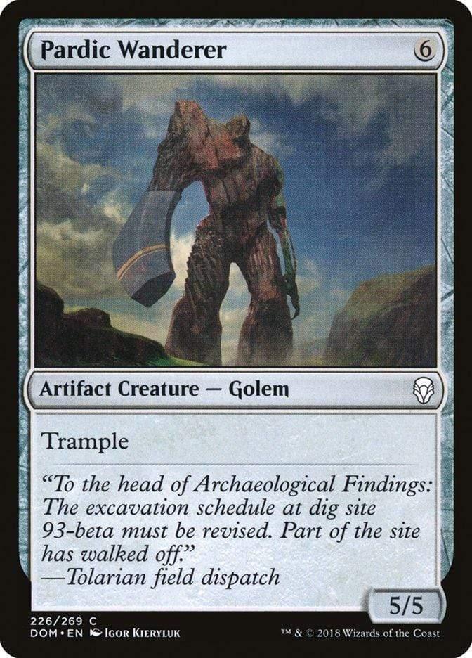 Magic: The Gathering MTG Single Pardic Wanderer [Dominaria]