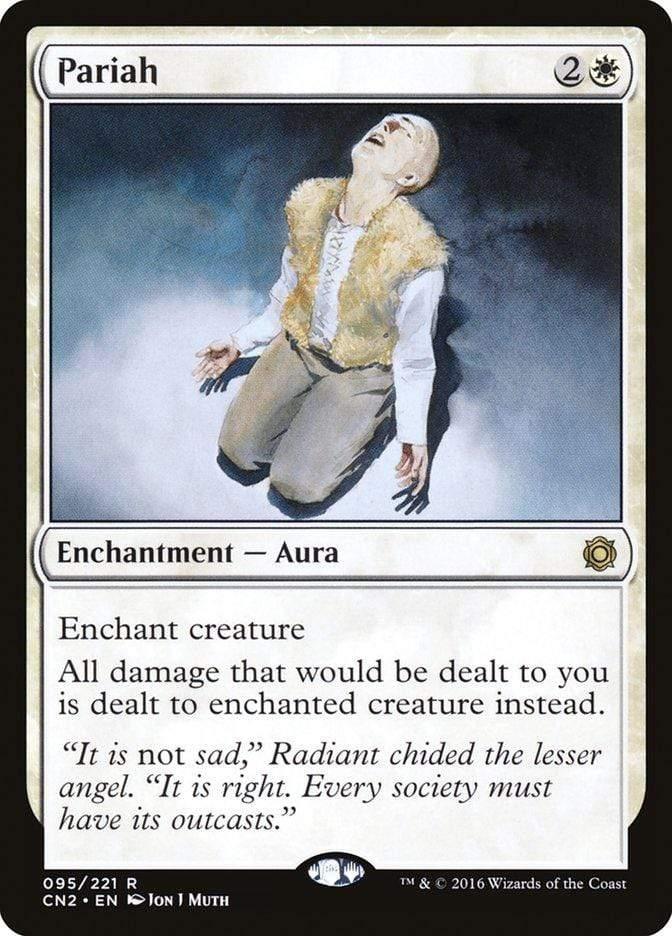 Magic: The Gathering MTG Single Pariah [Conspiracy: Take the Crown]