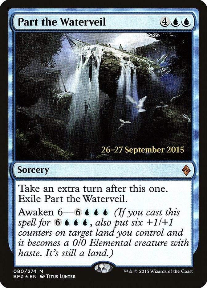 Magic: The Gathering MTG Single Part the Waterveil  [Battle for Zendikar Prerelease Promos]