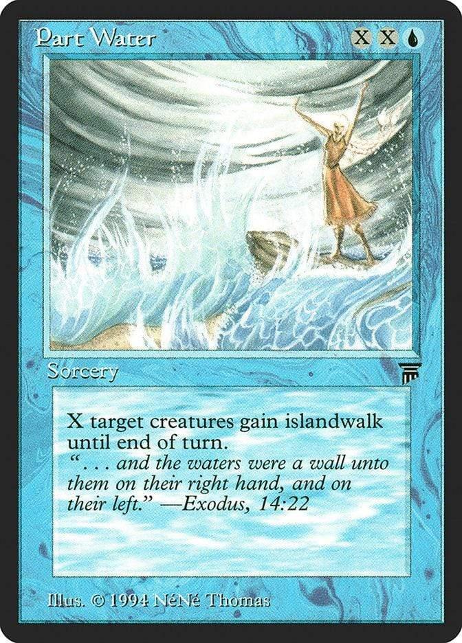 Magic: The Gathering MTG Single Part Water [Legends]