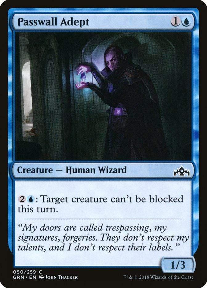 Magic: The Gathering MTG Single Passwall Adept [Guilds of Ravnica]