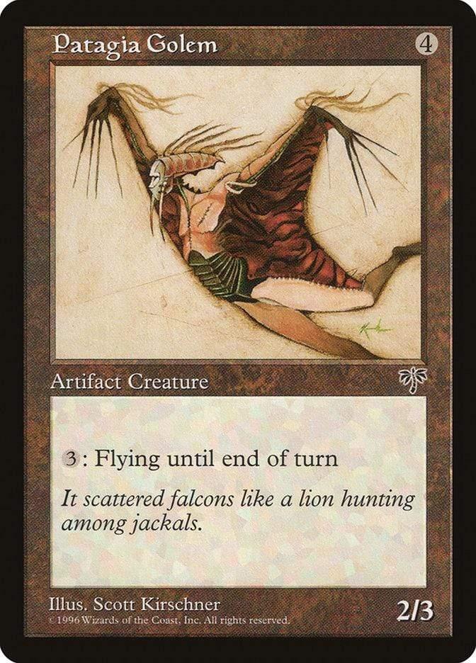 Magic: The Gathering MTG Single Patagia Golem [Mirage]