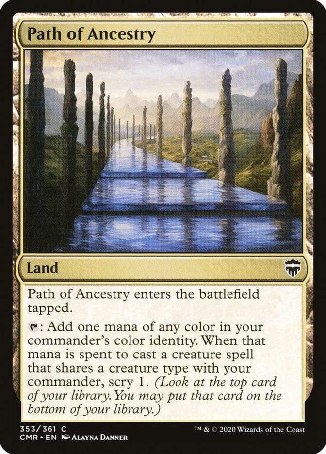 Magic: The Gathering MTG Single Path of Ancestry [Commander Legends]