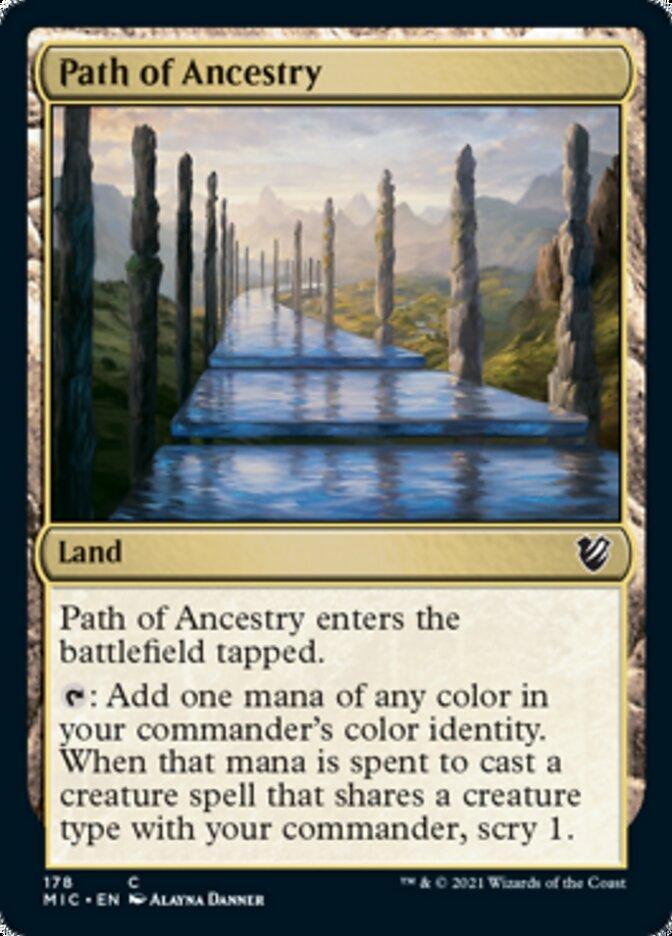 Magic: The Gathering MTG Single Path of Ancestry [Innistrad: Midnight Hunt Commander]