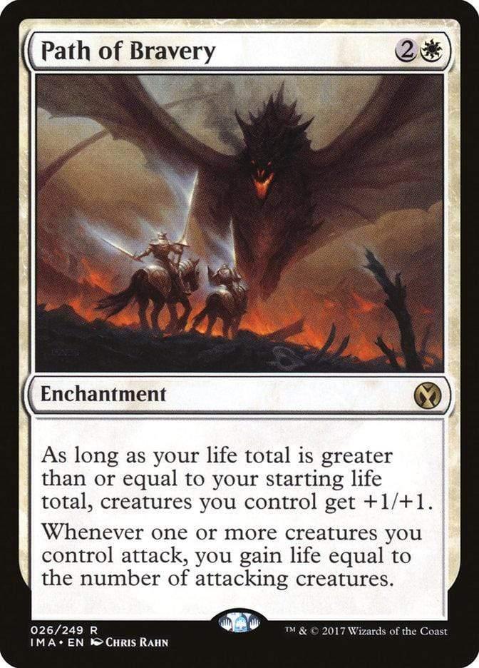 Magic: The Gathering MTG Single Path of Bravery [Iconic Masters]