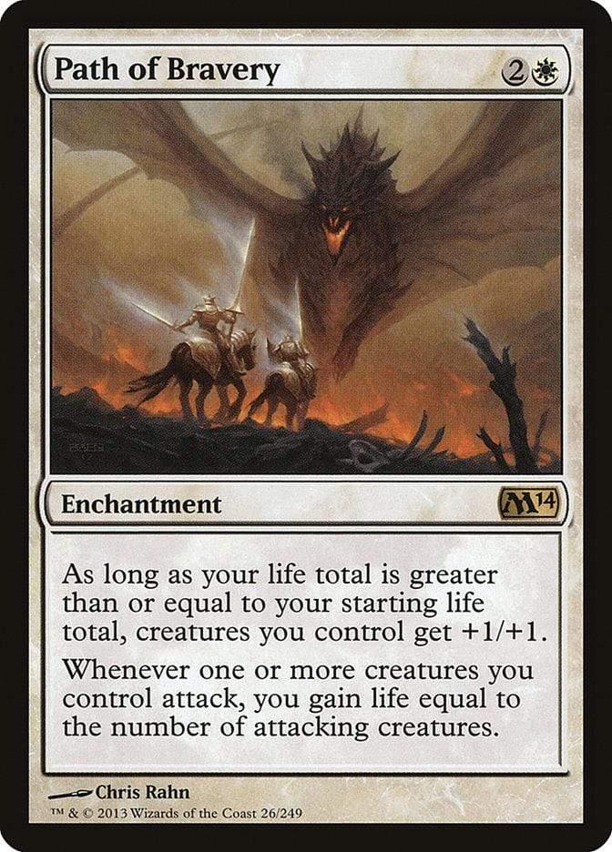 Magic: The Gathering MTG Single Path of Bravery [Magic 2014]