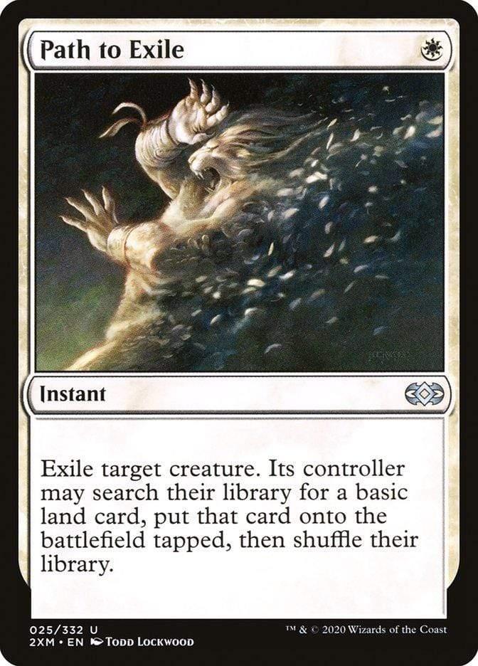 Magic: The Gathering MTG Single Path to Exile [Double Masters]