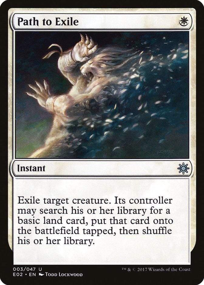 Magic: The Gathering MTG Single Path to Exile [Explorers of Ixalan]