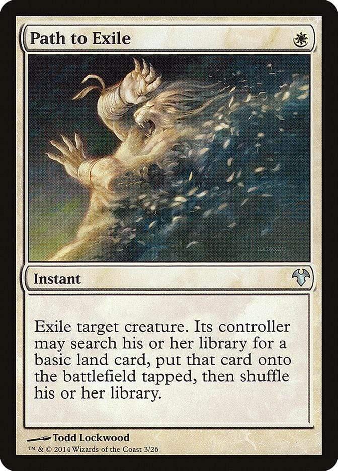 Magic: The Gathering MTG Single Path to Exile [Modern Event Deck 2014]