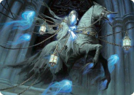 Magic: The Gathering MTG Single Patrician Geist Art Card [Innistrad: Midnight Hunt Art Series]