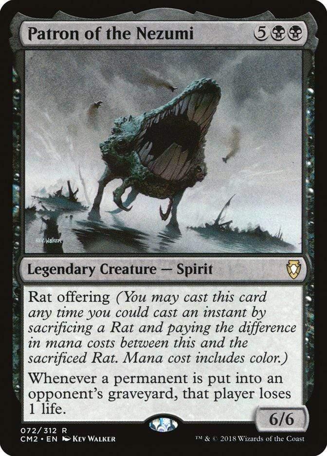 Magic: The Gathering MTG Single Patron of the Nezumi [Commander Anthology Volume II]