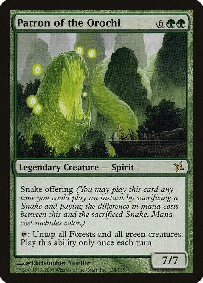Magic: The Gathering MTG Single Patron of the Orochi [Betrayers of Kamigawa]