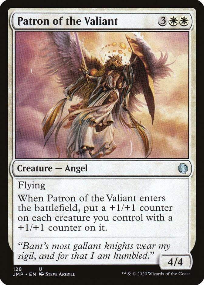 Magic: The Gathering MTG Single Patron of the Valiant [Jumpstart]