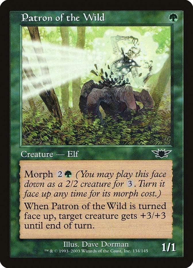 Magic: The Gathering MTG Single Patron of the Wild [Legions]