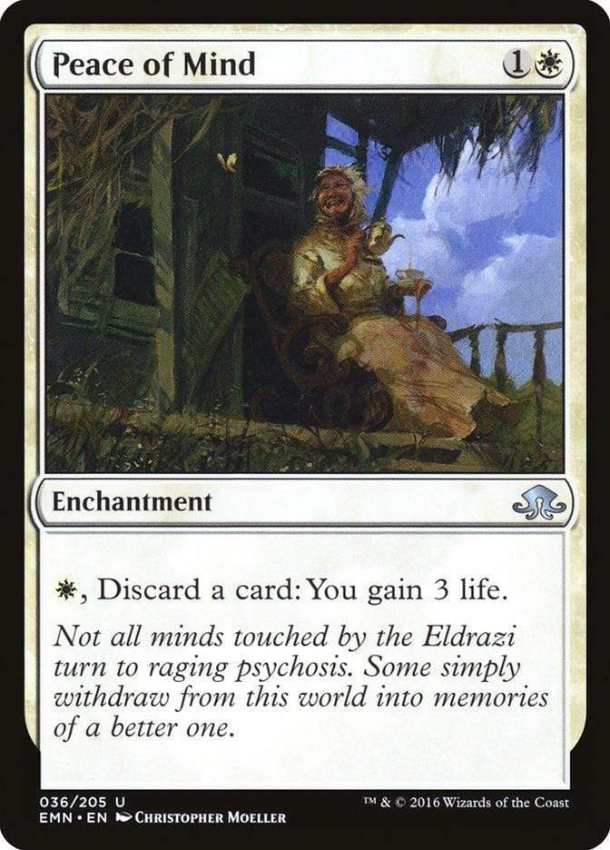Magic: The Gathering MTG Single Peace of Mind [Eldritch Moon]