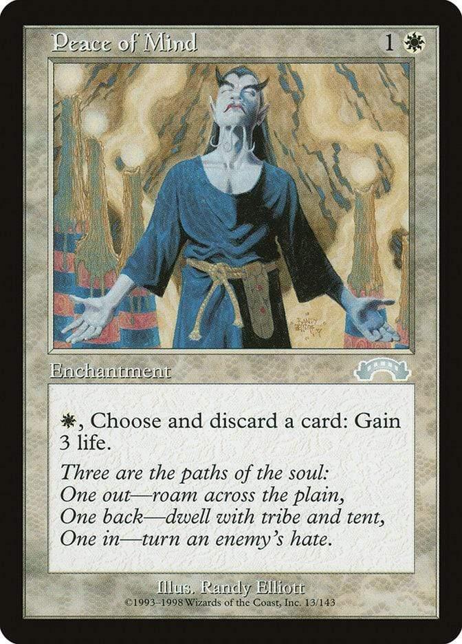 Magic: The Gathering MTG Single Peace of Mind [Exodus]
