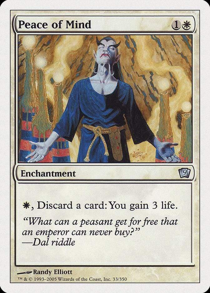 Magic: The Gathering MTG Single Peace of Mind [Ninth Edition]