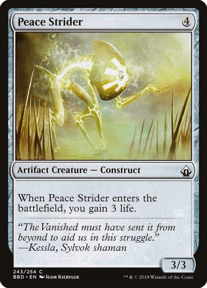 Magic: The Gathering MTG Single Peace Strider [Battlebond]