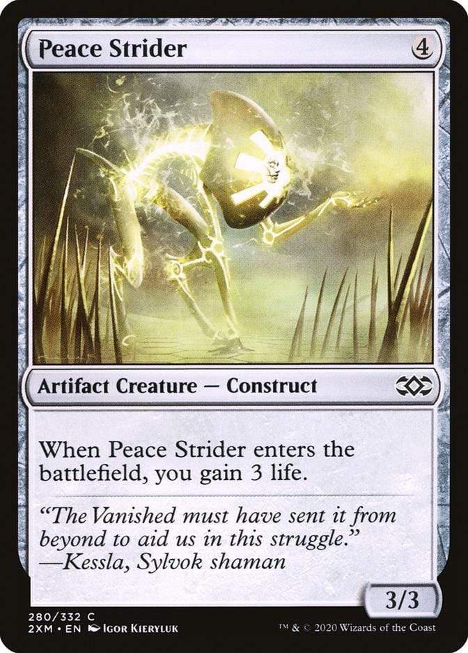 Magic: The Gathering MTG Single Peace Strider [Double Masters]