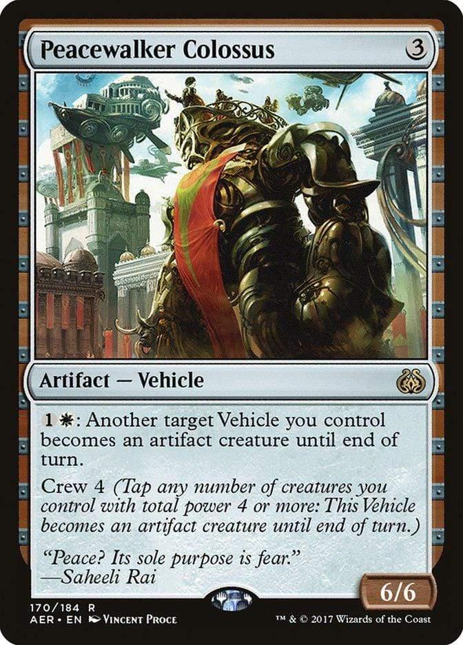 Magic: The Gathering MTG Single Peacewalker Colossus [Aether Revolt]