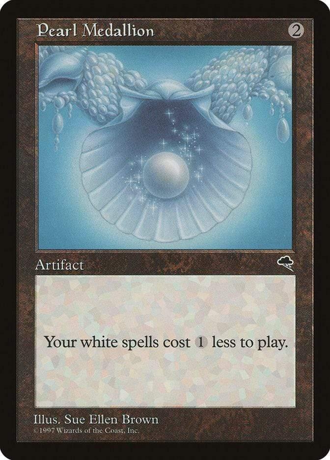 Magic: The Gathering MTG Single Pearl Medallion [Tempest]