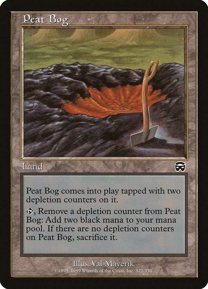 Magic: The Gathering MTG Single Peat Bog [Mercadian Masques]