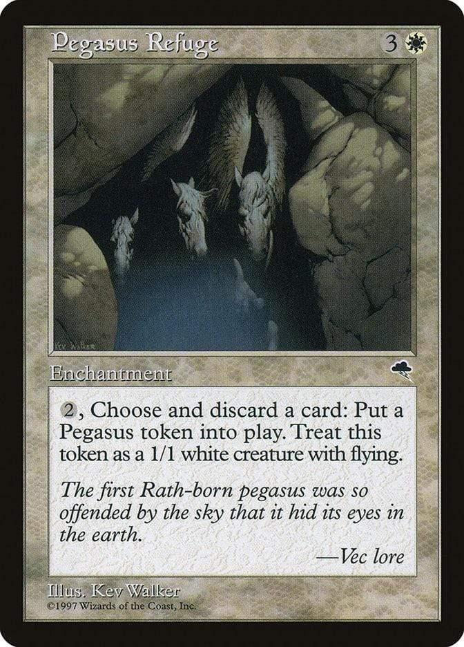 Magic: The Gathering MTG Single Pegasus Refuge [Tempest]