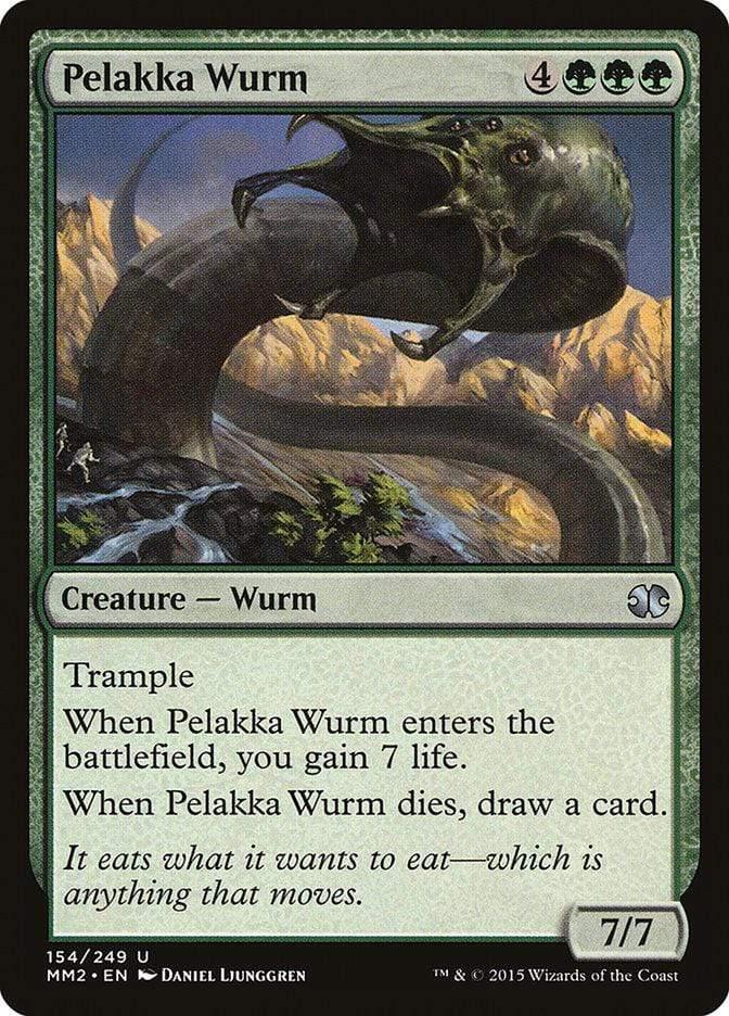 Magic: The Gathering MTG Single Pelakka Wurm [Modern Masters 2015]