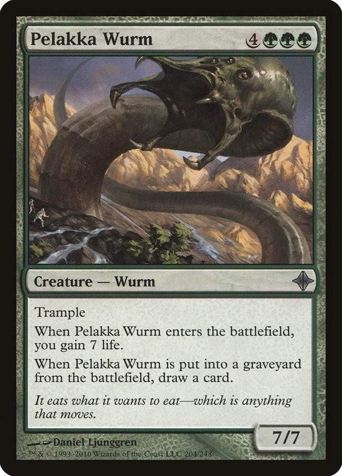 Magic: The Gathering MTG Single Pelakka Wurm [Rise of the Eldrazi]